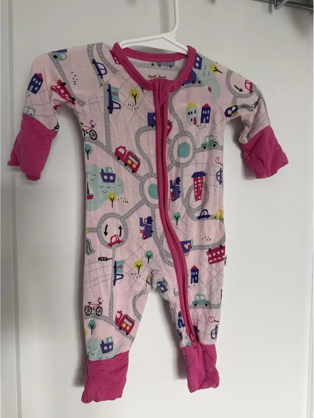 Preemie Lunaluxe Little Sleepies Preemie Size Bamboo Viscose Sleeper Pajamas